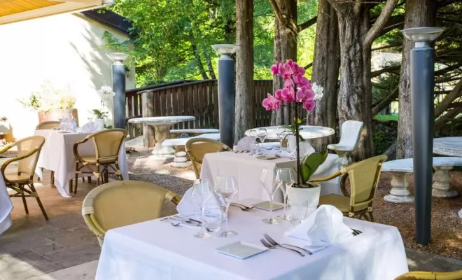 Restaurant, Les Planches-Près-Arbois, Castel Damandre