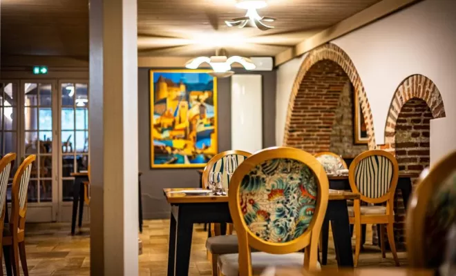 Restaurant, Les Planches-Près-Arbois, Castel Damandre