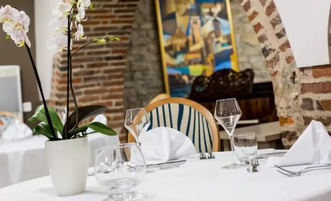 Restaurant, Les Planches-Près-Arbois, Castel Damandre